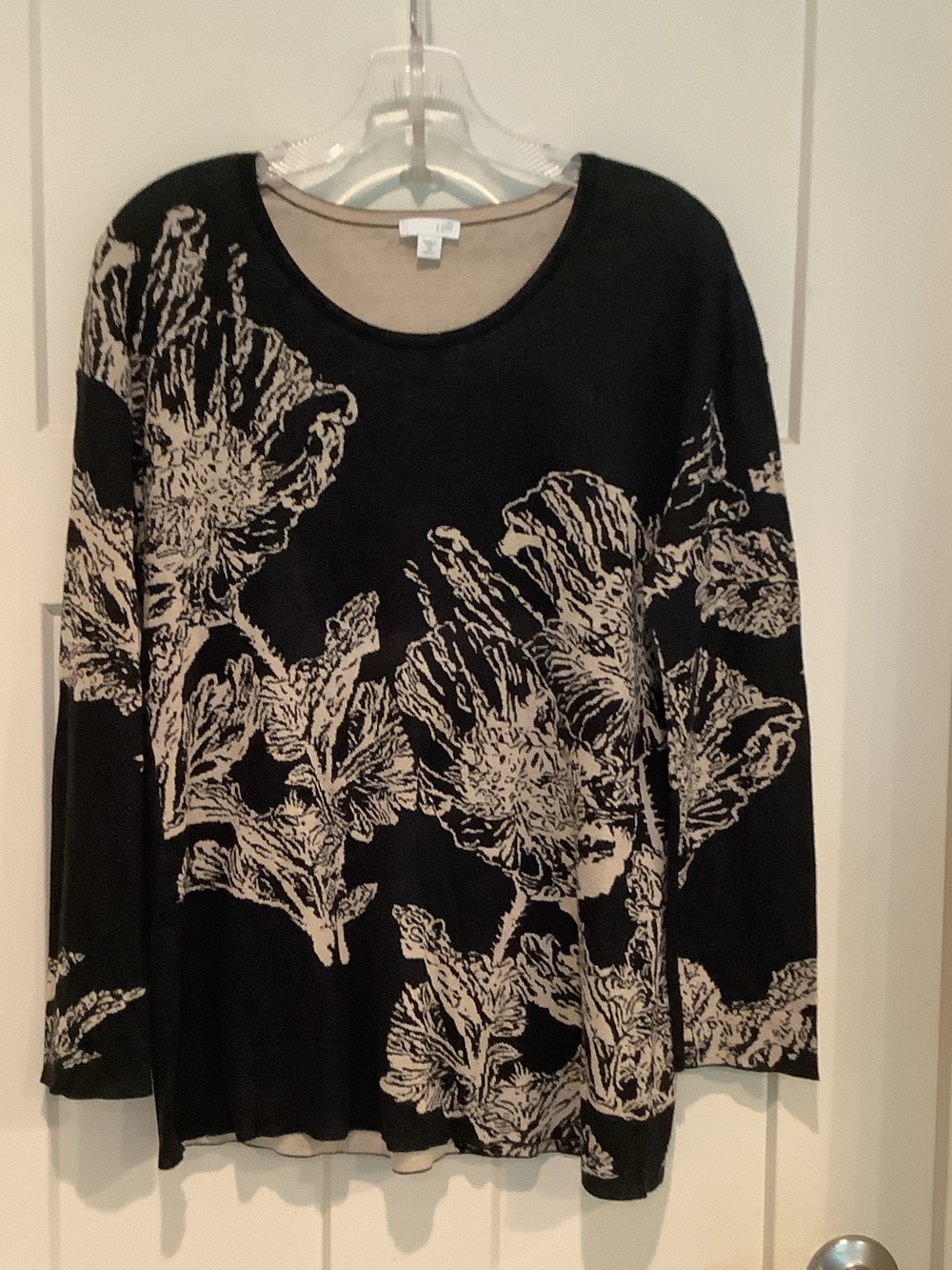 J. Jill Beige Sweater Top - XS